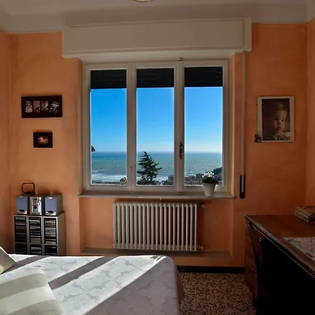 Vakantiehuis Casa Vista Mare Con Wifi, Ac Nelle 4 Da Letto E Parcheggio Privato *